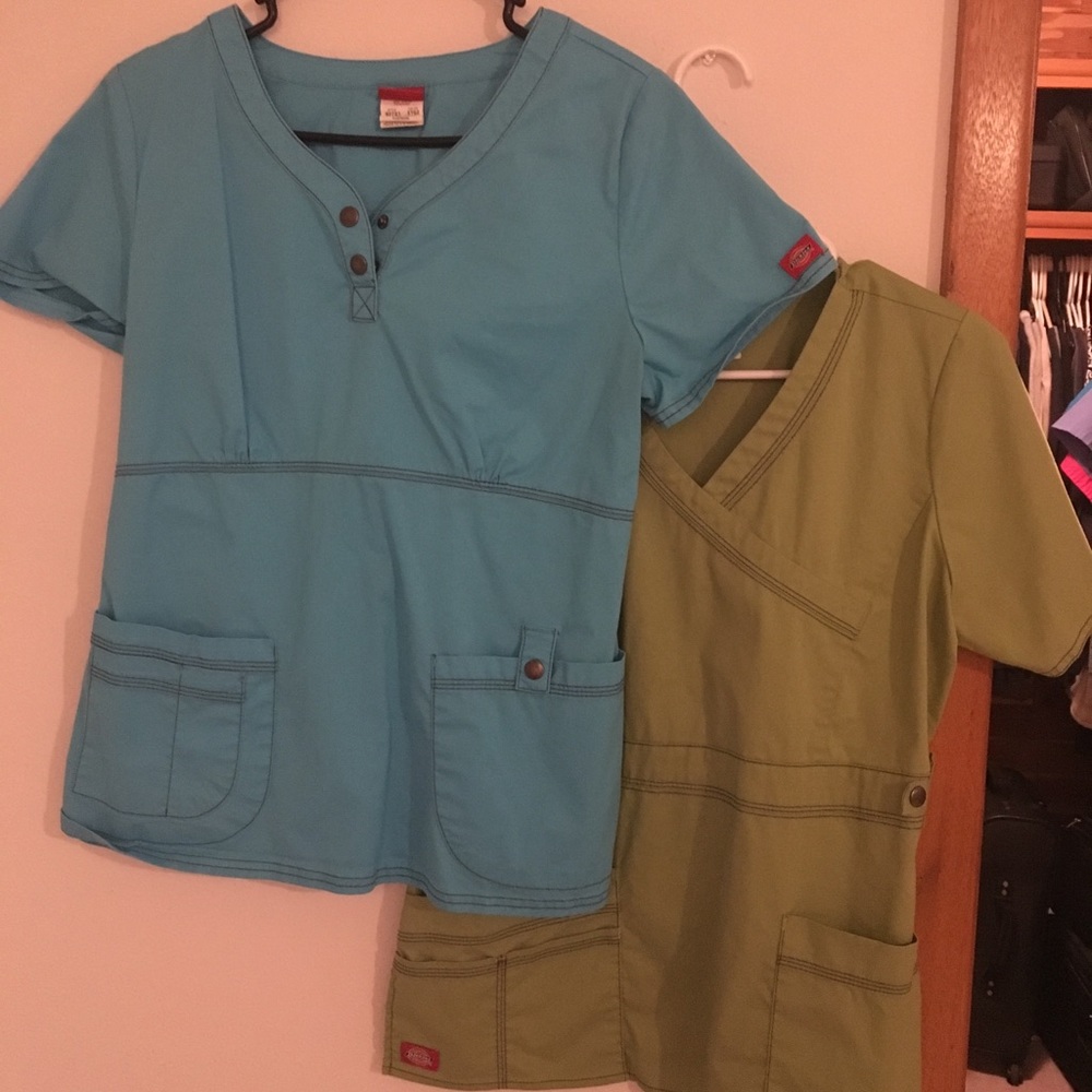 Scrub tops